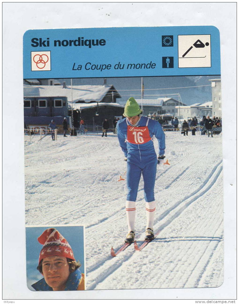 Fiche Ski Nordique Coupe Du Monde - Wintersport