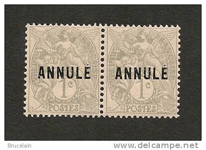 FRANCE  -     N° 107  CI 1 - 2 Timbres **+ * - Cote 67 Euros  (16,75 Euros) - Cours D'Instruction