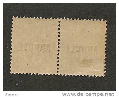 FRANCE  -     N° 107  CI 1 - 2 Timbres **+ * - Cote 67 Euros  (16,75 Euros) - Cursussen