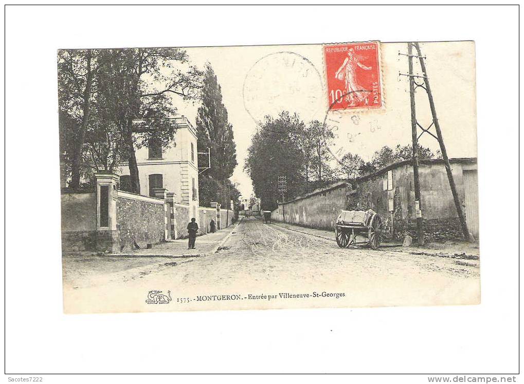 MONTGERON - Entrée Par Villeneuve-St-Georges - Montgeron