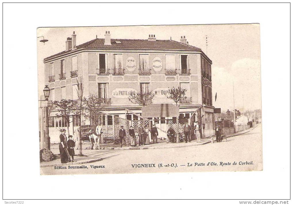 VIGNEUX -  La Patte D'Oie - Route De Corbeil - Vigneux Sur Seine