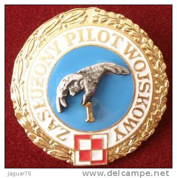 POLISH POLAND MERITORIOUS MILITARY PILOTS  1 Class - Other & Unclassified