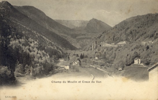 CHAMP DU MOULIN ET CREUX DU VAN - Cham