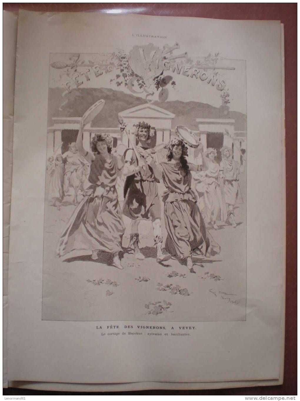 L' ILLUSTRATION 19/08/ 1905 N° 3260 PLENIPOTENTIAIRES RUSSES JAPONAIS MAYFLOWER ECLIPSE NORVEGE FETE VIGNERON VEVEY - L'Illustration