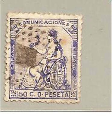 SpaMi.Nr.131b/ SPANIEN -  Edifil 137 A (1873 O - Used Stamps