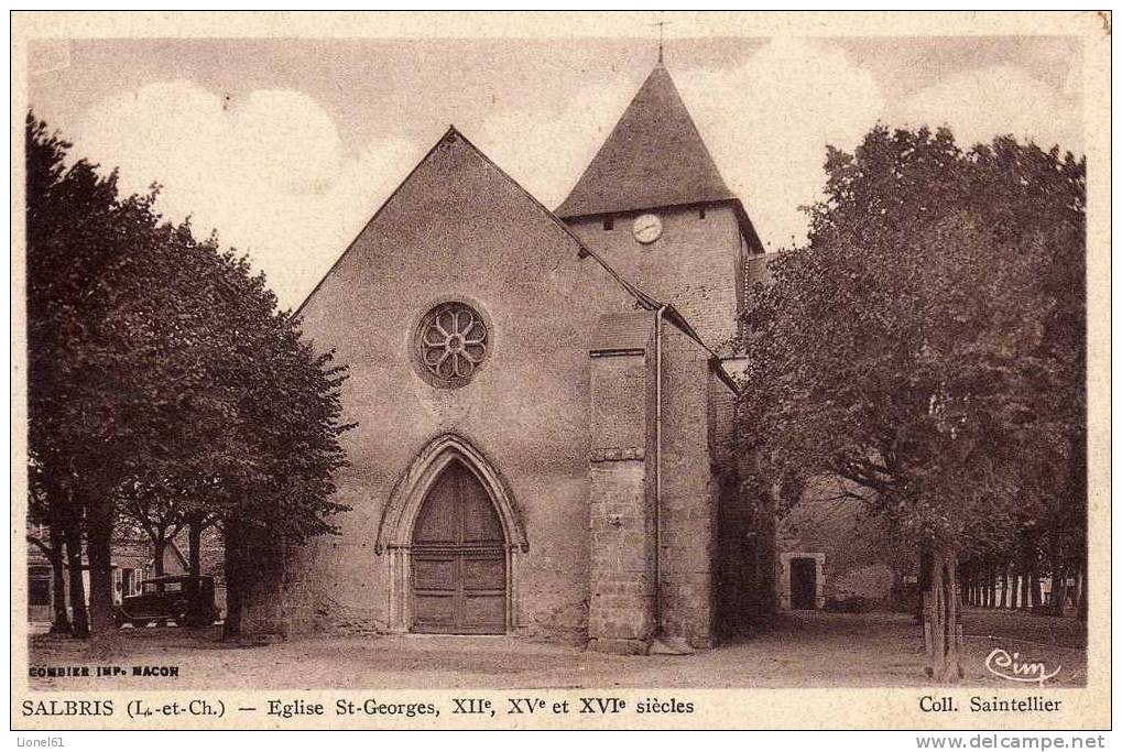 SALBRIS : (41) Eglise St Georges, XII°, XV° Et XVI° Siècles - Salbris