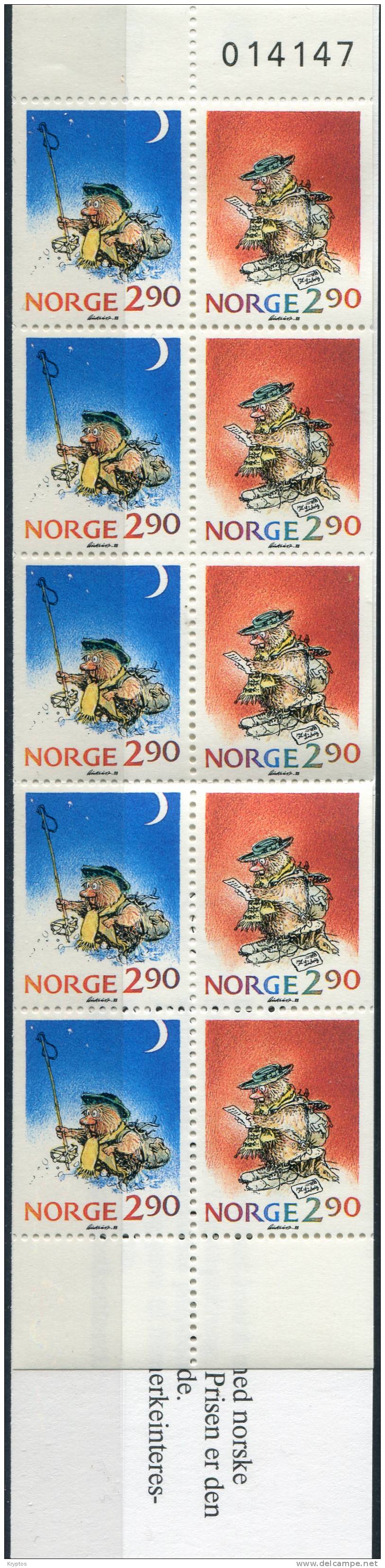 Norway 1988 - Christmas - Complete Booklet Set - Postzegelboekjes