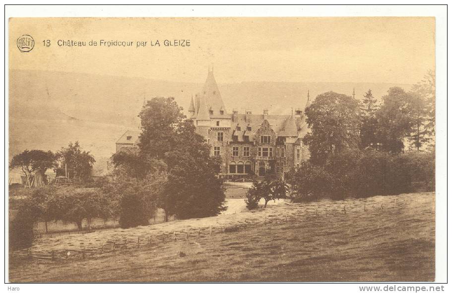 LA GLEIZE - Stoumont - Château De Froidcour  (Y63)mx - Stoumont