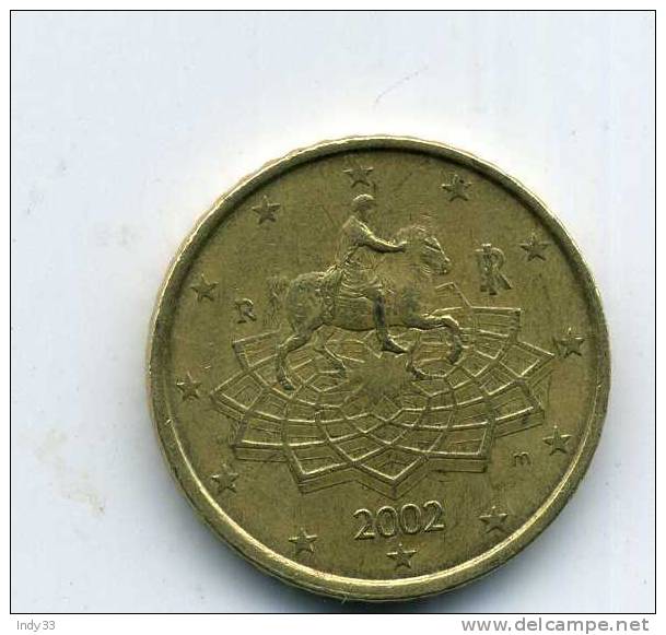 - ITALIE . 50 C. 2002 - Italie