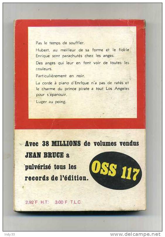 - LES ANGES DE LOS ANGELES PAR J. BRUCE . OSS117  1966 - OSS117