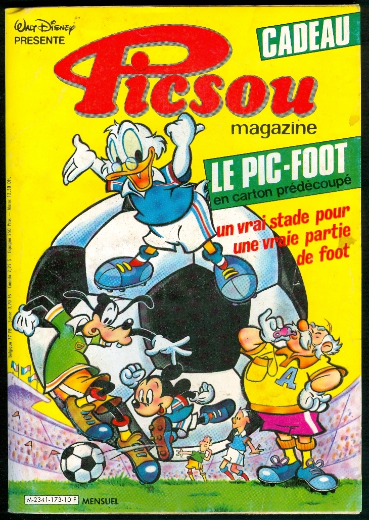 PICSOU MAGAZINE N° 173 (Juillet 1986) Walt Disney - Picsou Magazine