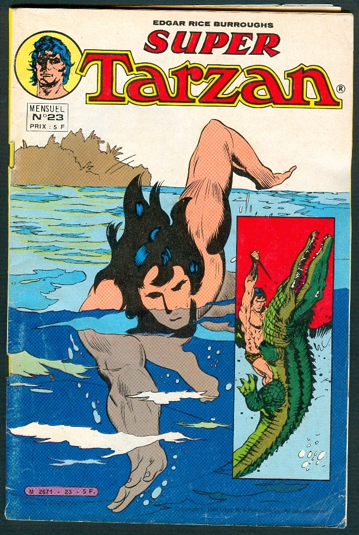 SUPER TARZAN N° 23 (Novembre 1980) Edgar Rice Burroughs - Tarzan