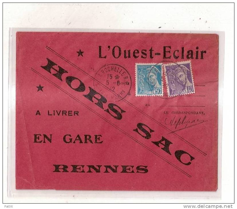 17    CHARENTE Mme  « La Rochelle » - Lettres & Documents