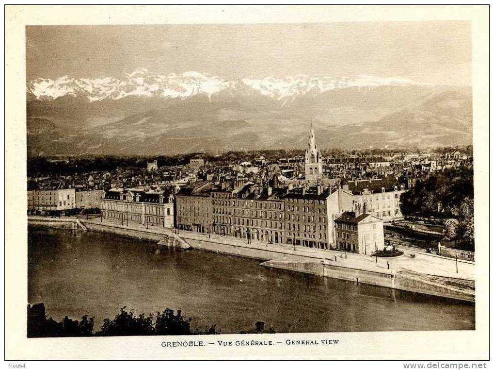 Album 15 Photos Artistiques De La Ville De Grenoble ( Vues Diverses ) - Grenoble