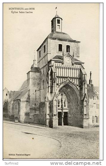 MONTREUIL - EGLISE SAINT SAULVE - Montreuil