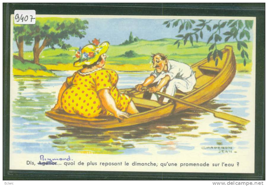 HUMOUR EN BATEAU - PAR JEAN CHAPERON  - TB - Chaperon, Jean