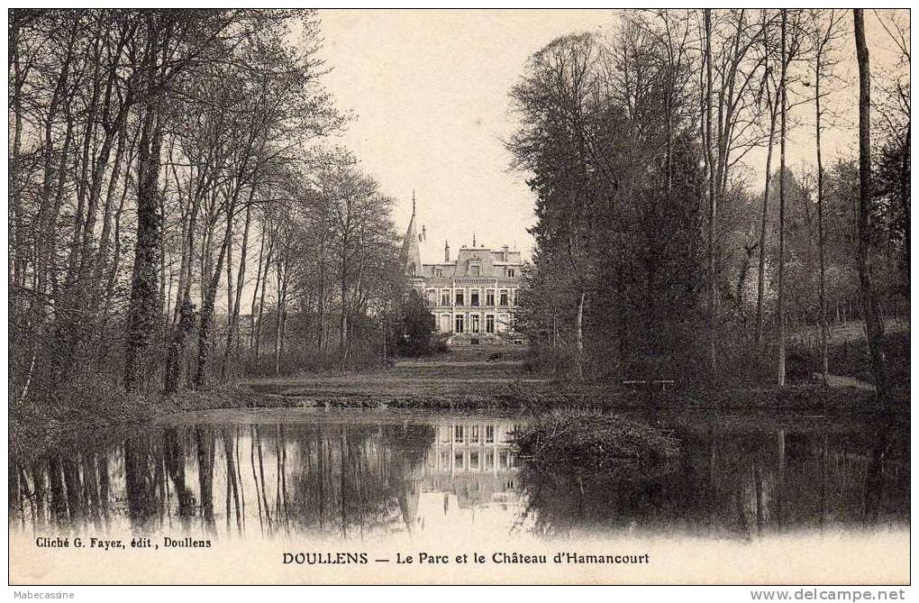 80 Doullens Le Parc Et Le Chateau D'Hamancourt - Doullens