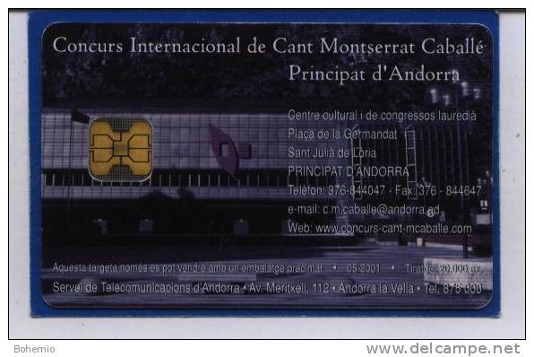 Andorra Concurso Internacional De Canto - Andorra