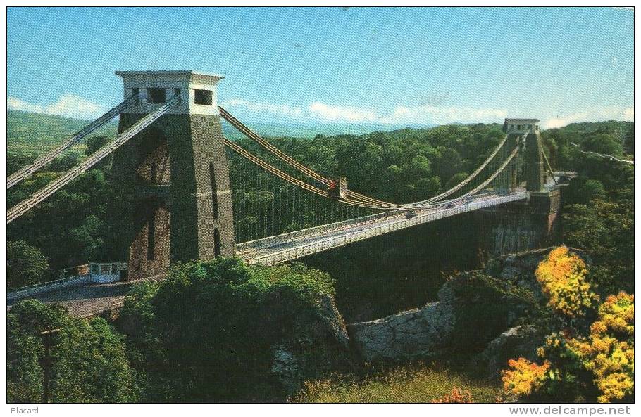 5144    Regno  Unito    Bristol   Clifton  Suspension  Bridge  VG  1977 - Bristol