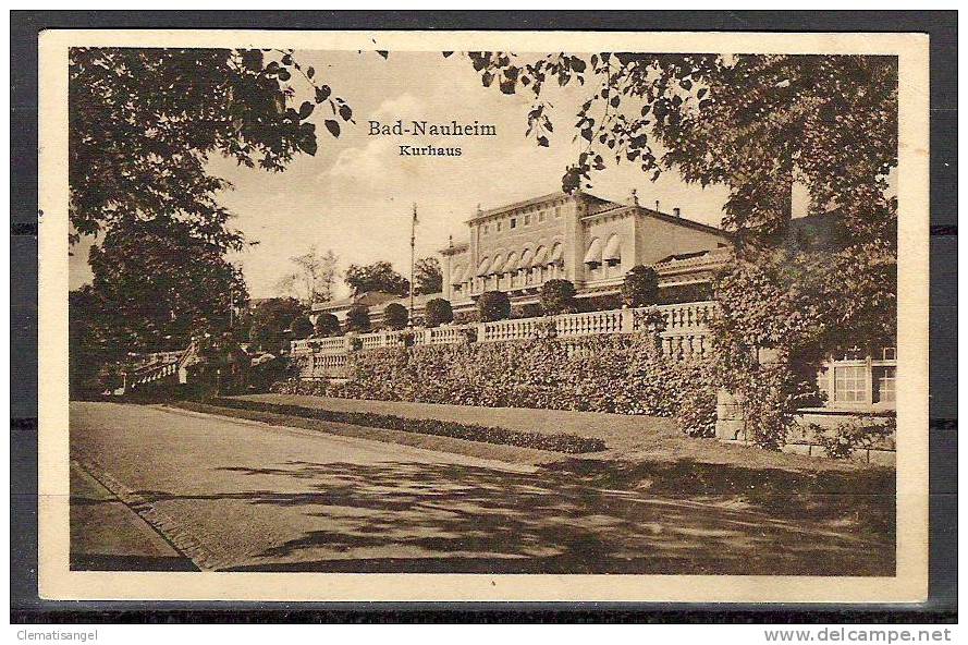 TOP!! BAD NAUHEIM * KURPARK MIT KURHAUS * 1932 *!! - Bad Nauheim