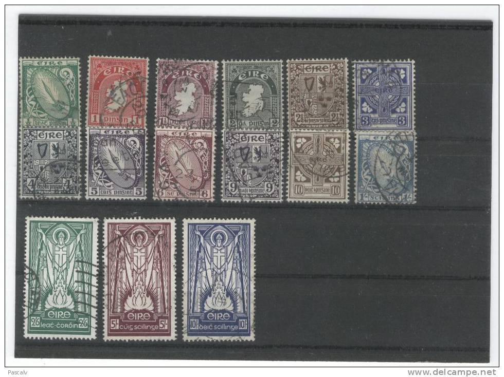 Yvert 78 / 92 Série Complète Oblitérée - Used Stamps