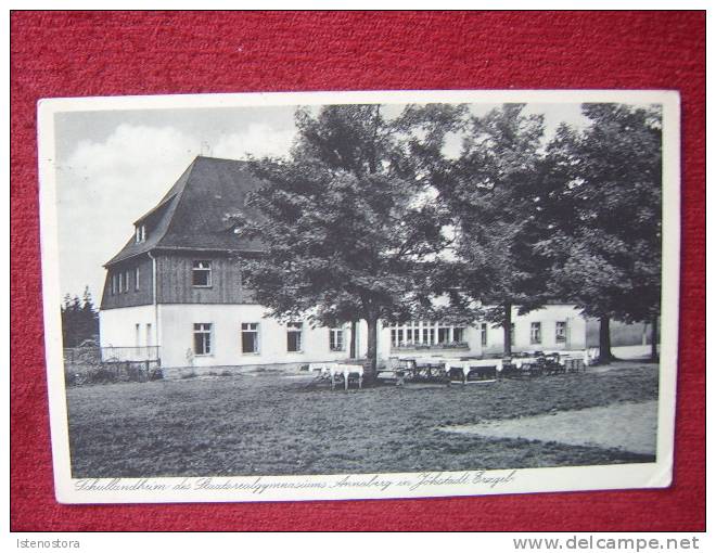 GERMANY / ANNABERG IN JÖHSTADT - ERZGEBIRSKE / 1937 - Jöhstadt