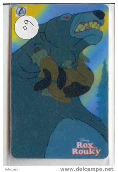 Disney ROX ROUKY Sur Telecarte Walt Disney World Orlando USA  (60) Film * Cinema * Phonecard - Disney