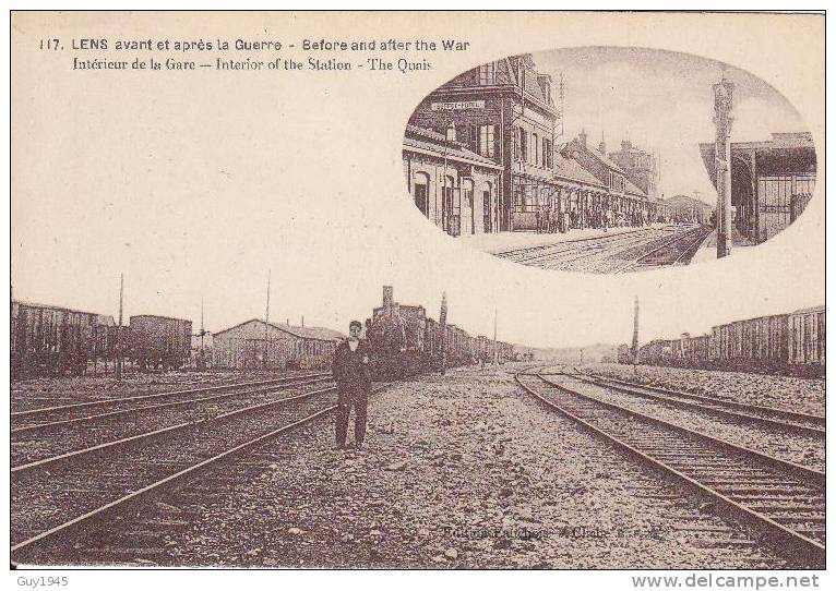 Lens : Intérieur De La Gare - Lens