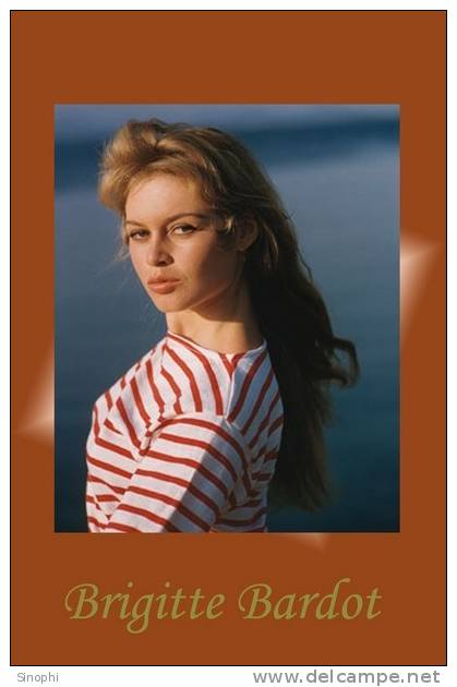 F-BB 2 ^^  Actress  Brigitte Bardot , ( Postal Stationery , Articles Postaux ) - Acteurs