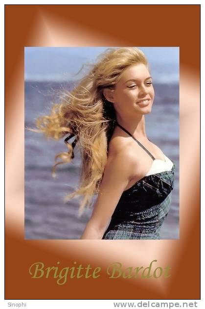 F-BB 6 ^^  Actress  Brigitte Bardot , ( Postal Stationery , Articles Postaux ) - Actors