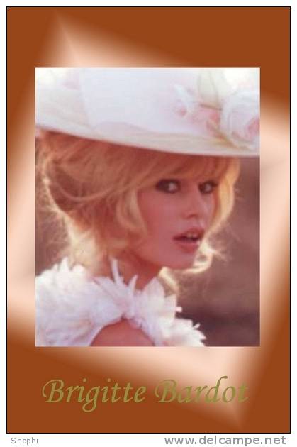 F-BB 10 ^^  Actress  Brigitte Bardot , ( Postal Stationery , Articles Postaux ) - Schauspieler