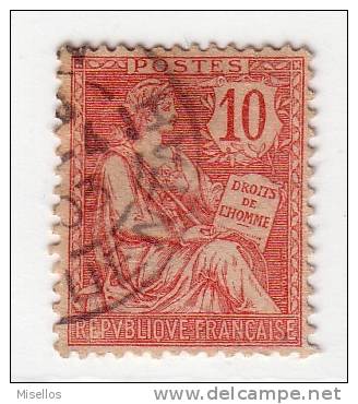 Nº 124  10 C. Rosa De 1902, Con Cahet.-   . - Used Stamps