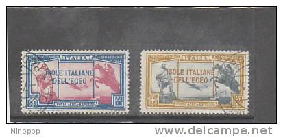 Aegean Islands-1932 Garibaldi Air Express Used - Egeo