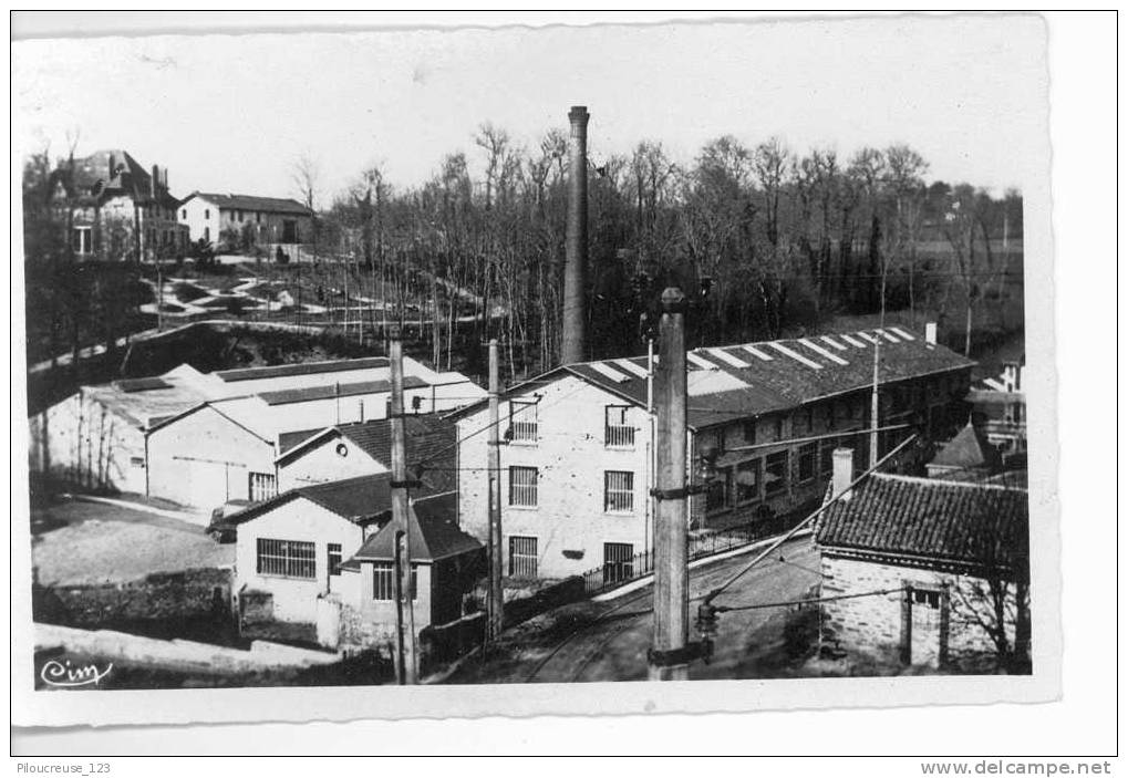 87 -ORADOUR SUR VAYRES - "Usine De La Monnerie - Face Sud - Filature Et Bonneterie" - Edit. CIM - Oradour Sur Vayres