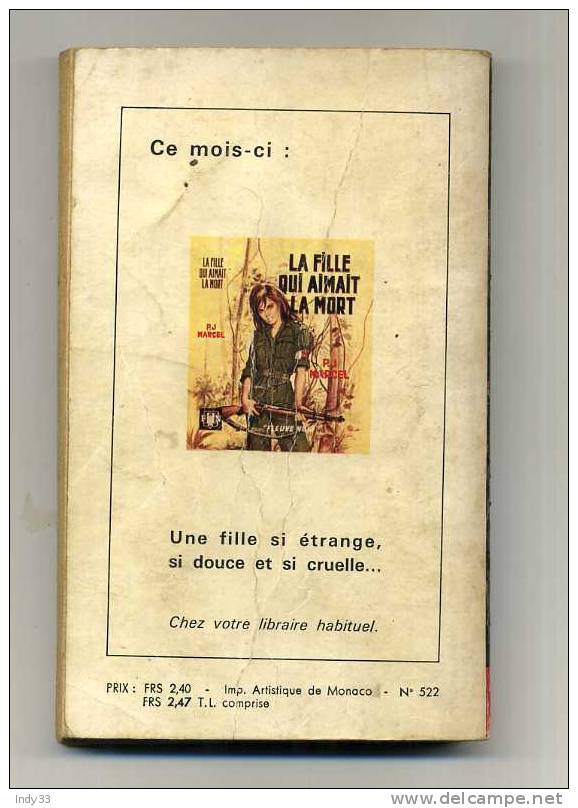 - L´AGENT SPECIAL BAFOUE PAR J.B. CAYEUX . EDITIONS FLEUVE NOIR N° 522  1966 - Fleuve Noir