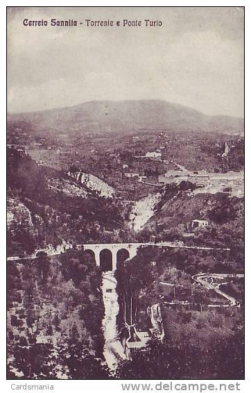 Cerreto Sannita(Benevento)-Torrente E Ponte Turio-1938 - Benevento