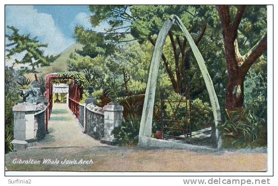 GIBRALTAR - WHALE JAW'S ARCH 1920 - Gibraltar