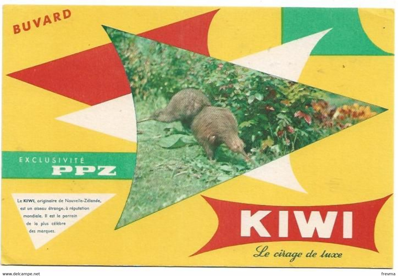 Buvard Kiwi Le Cirage De Luxe - K