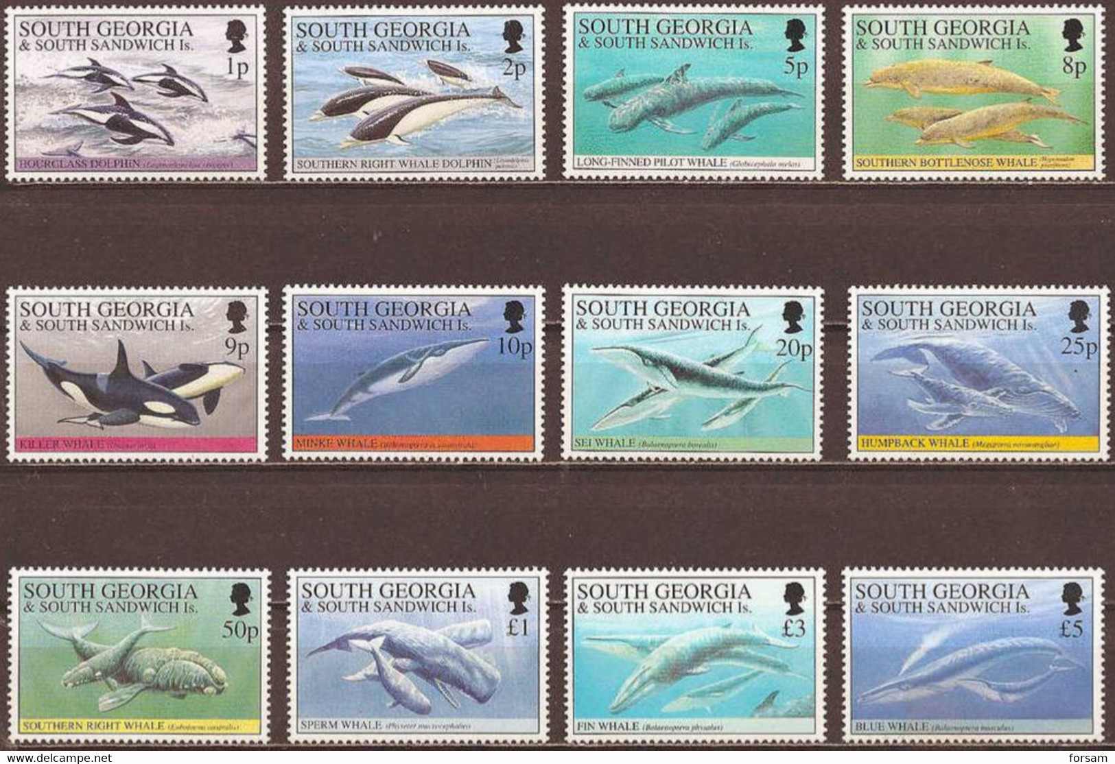 SOUTH GEORGIA..1994..Michel # 219-230...MNH...MiCV - 60 Euro. - Georgias Del Sur (Islas)