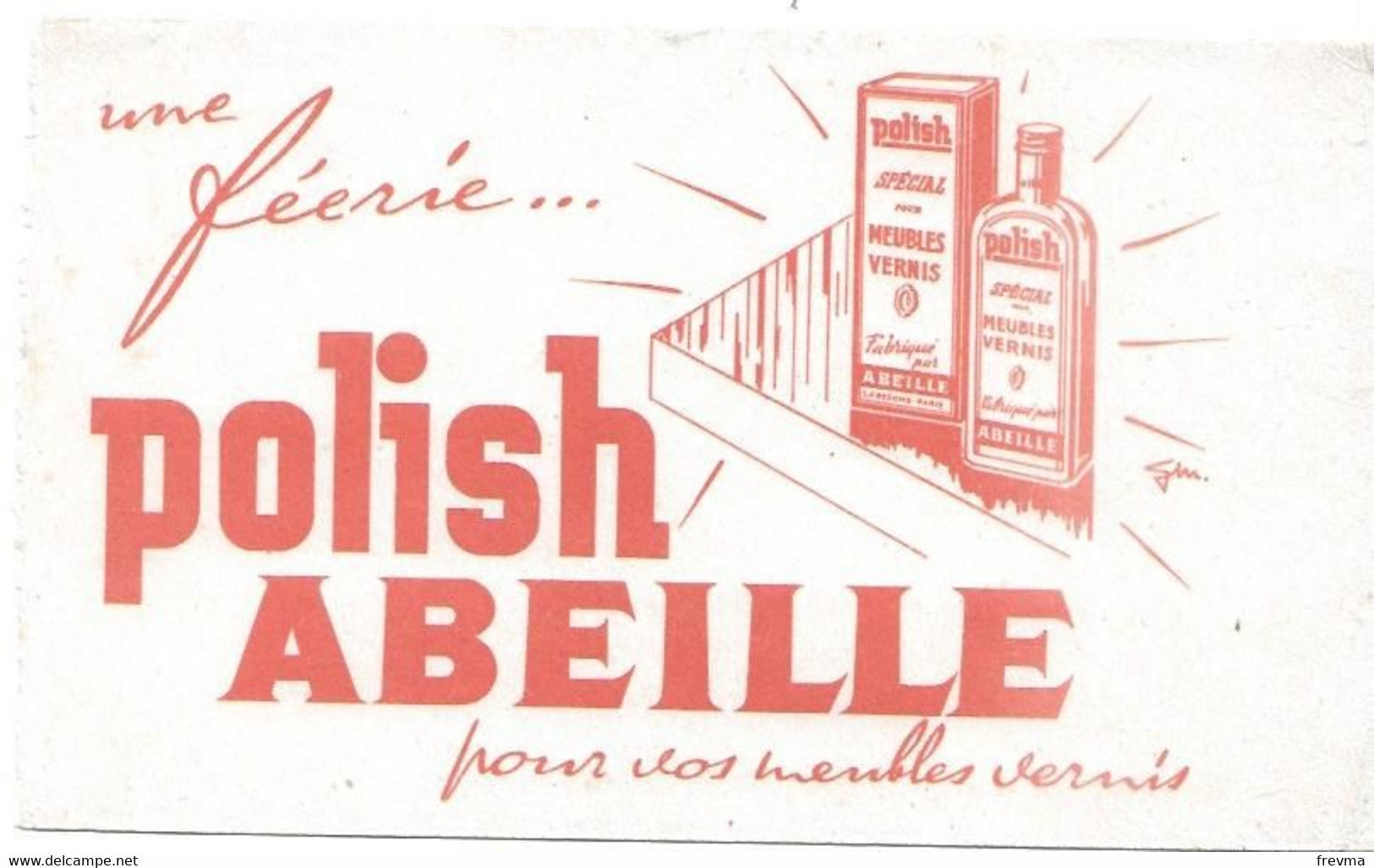 Buvard Polish Abeille - Produits Ménagers