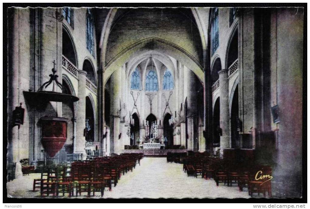 Lectoure - Intérieur De La Cathédrale Saint Gervais - Dos Vierge - Lectoure