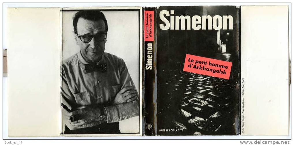 {44738} Simenon " Le Petit Homme D'Arkhangelsk " Presses De La Cité , 1971    " En Baisse " - Simenon