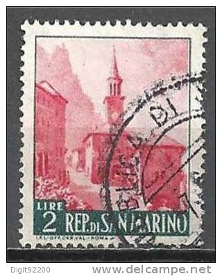 1 W Valeur - SAN MARINO - Oblitérée, Used - * 1955/1957 - Mi 562 - N° 1039-1 - Oblitérés