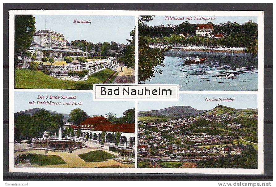 TOP!! BAD NAUHEIM * VIER ANSICHTEN * 1932 *!! - Bad Nauheim