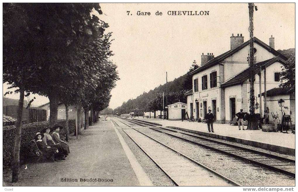 CHEVILLON - LA GARE - Chevillon