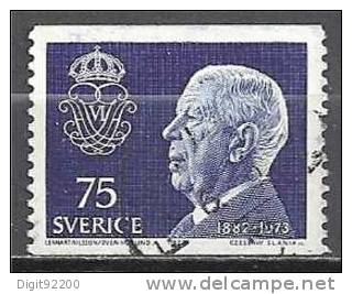 1 W Valeur Used, Oblitérée - SUÈDE - SVERIGE * 1973 - Mi 826 - N° 871-17 - Oblitérés