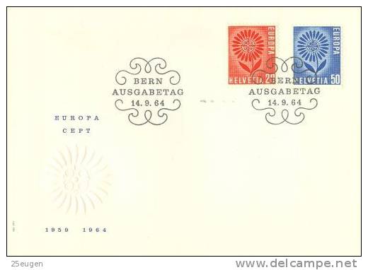 SWITZERLAND  EUROPA CEPT 1964  FDC ^^ - 1964