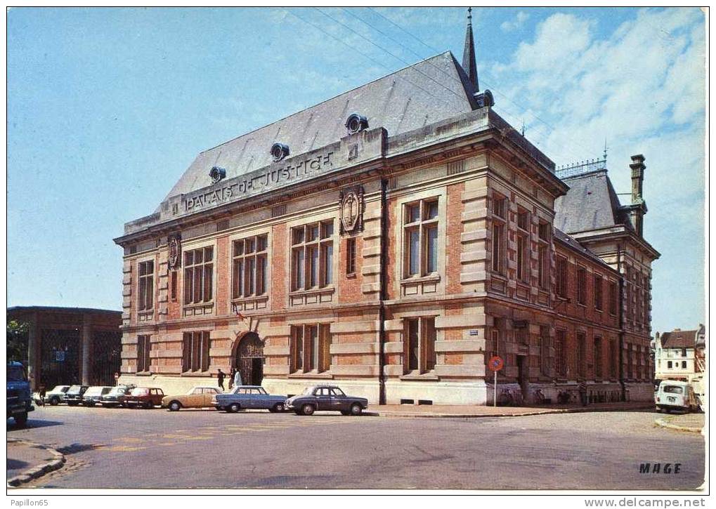 (02) CHAUNY  (02 - Aisne)  Le Palais De Justice - Chauny