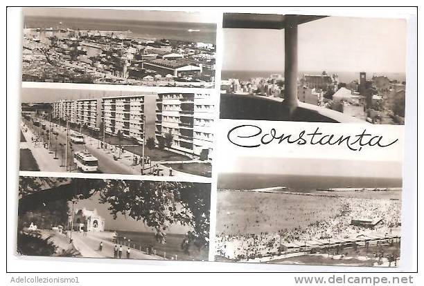 42661)cartolina Illustratoria Località Di Constanta E Panorama - Romania