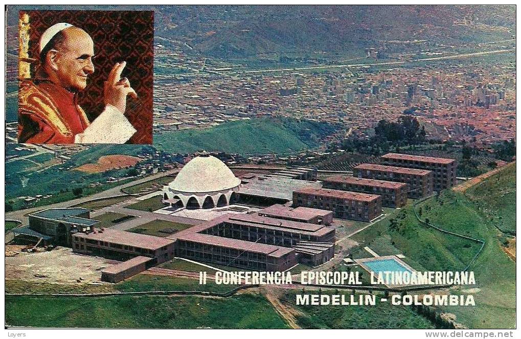 MEDELLIN COLOMBIA. Aerofoto Del Seminario Mayor. - Colombie